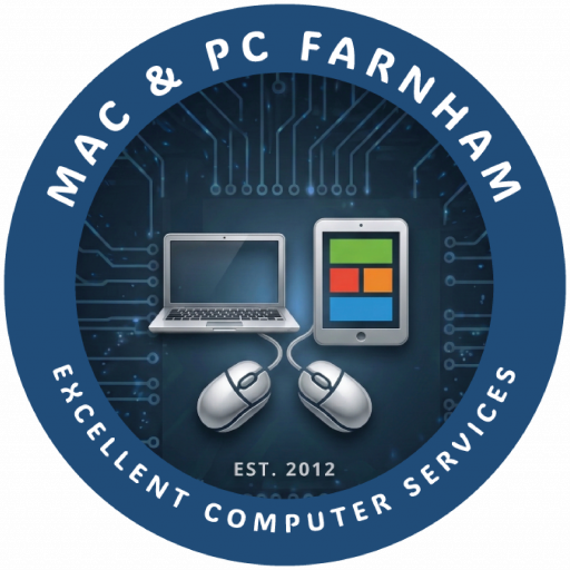 Mac PC Farnham Logo